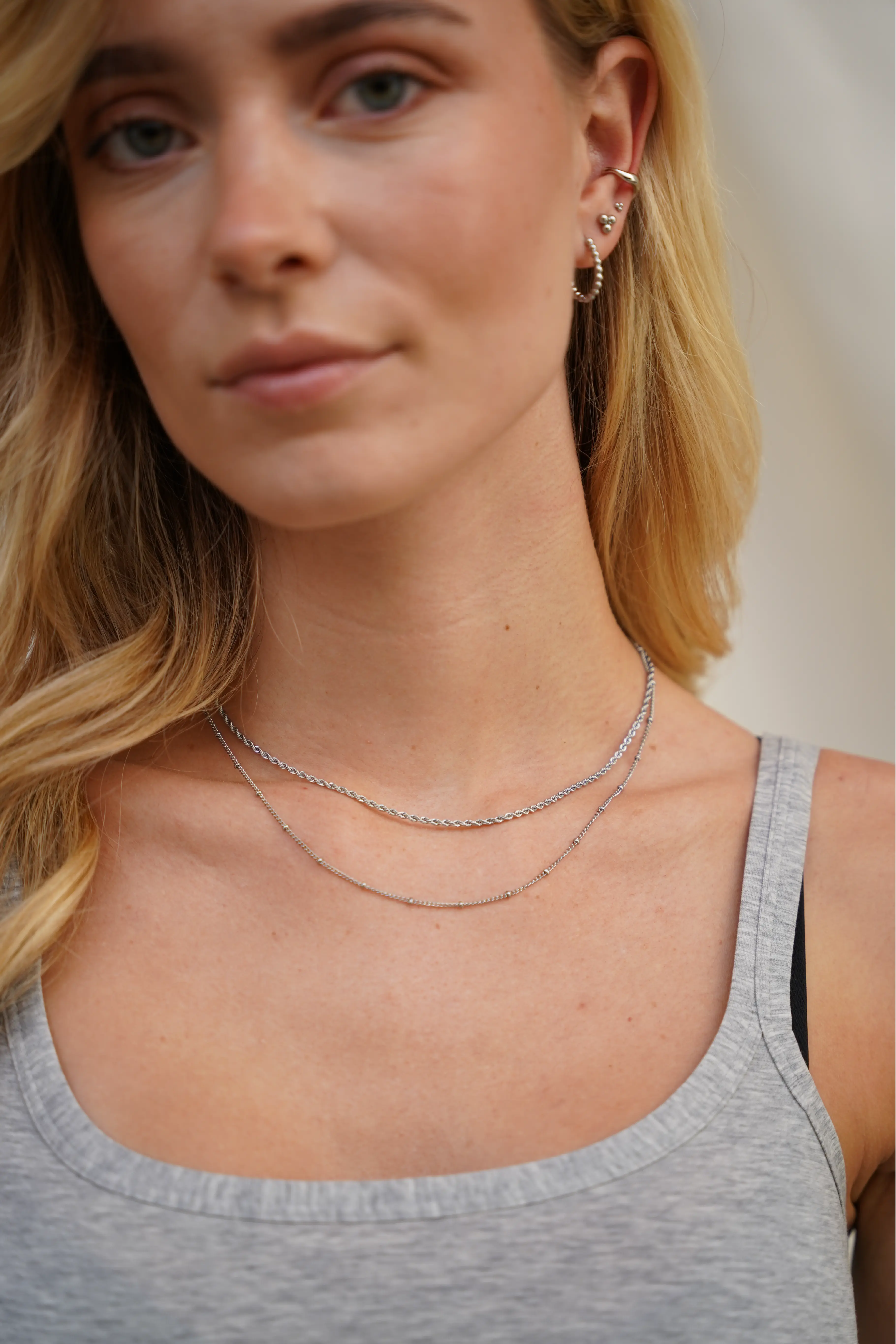 Twisted - Collar - Acero inoxidable