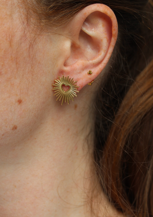 Nykia - Ohrstecker - Ohrringe - Rostfreier Stahl