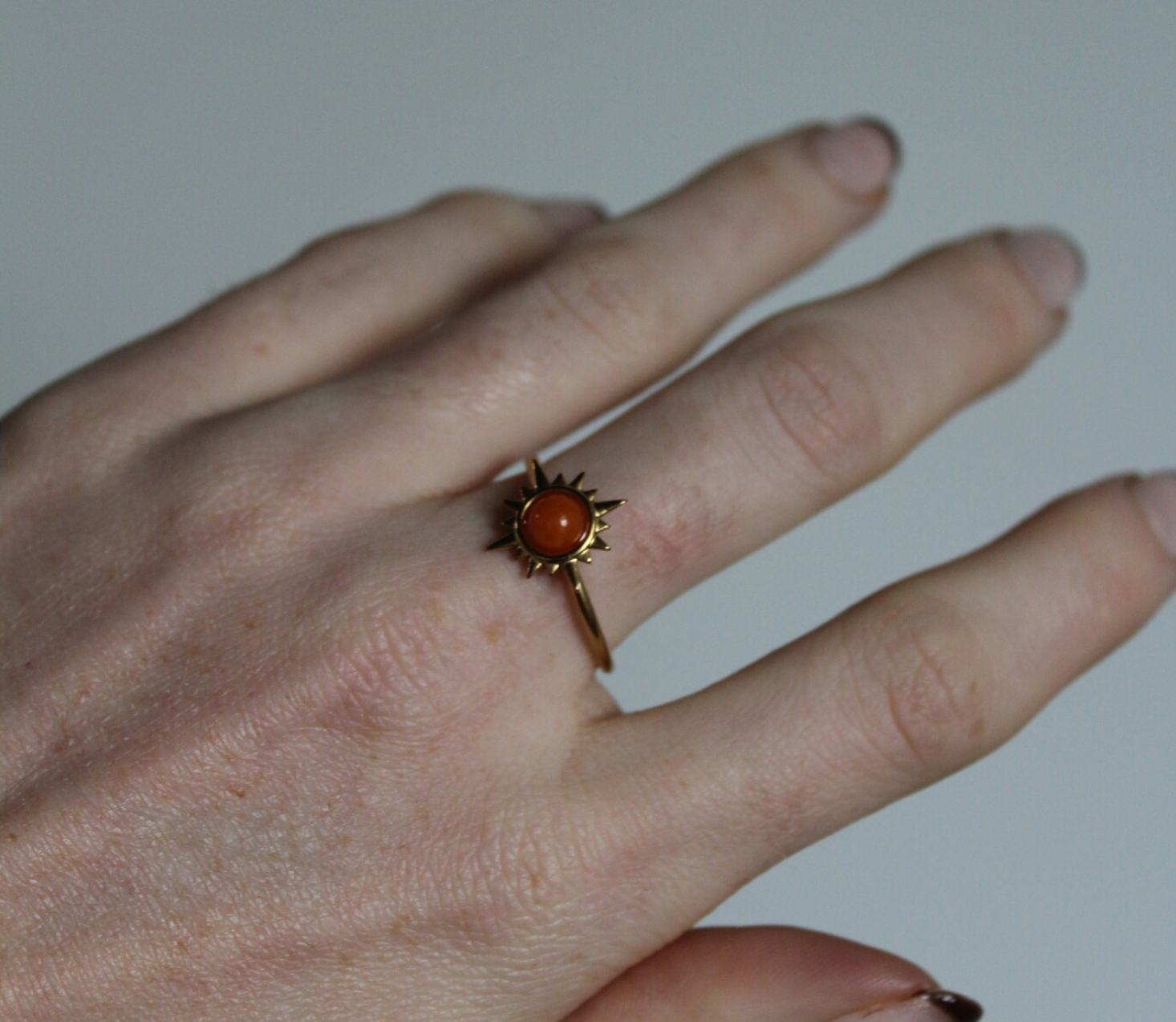 Chasing the sun - Anello - Regolabile - Acciaio inossidabile