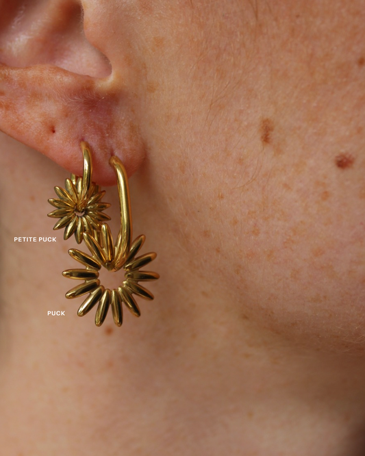 Petite Puck - Ohrringe - Edelstahl