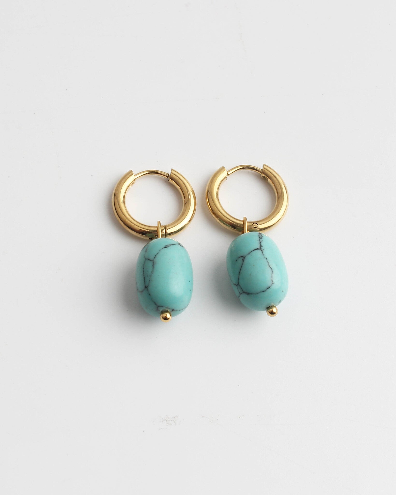 Felicia - Ohrringe - Naturstein - Edelstahl