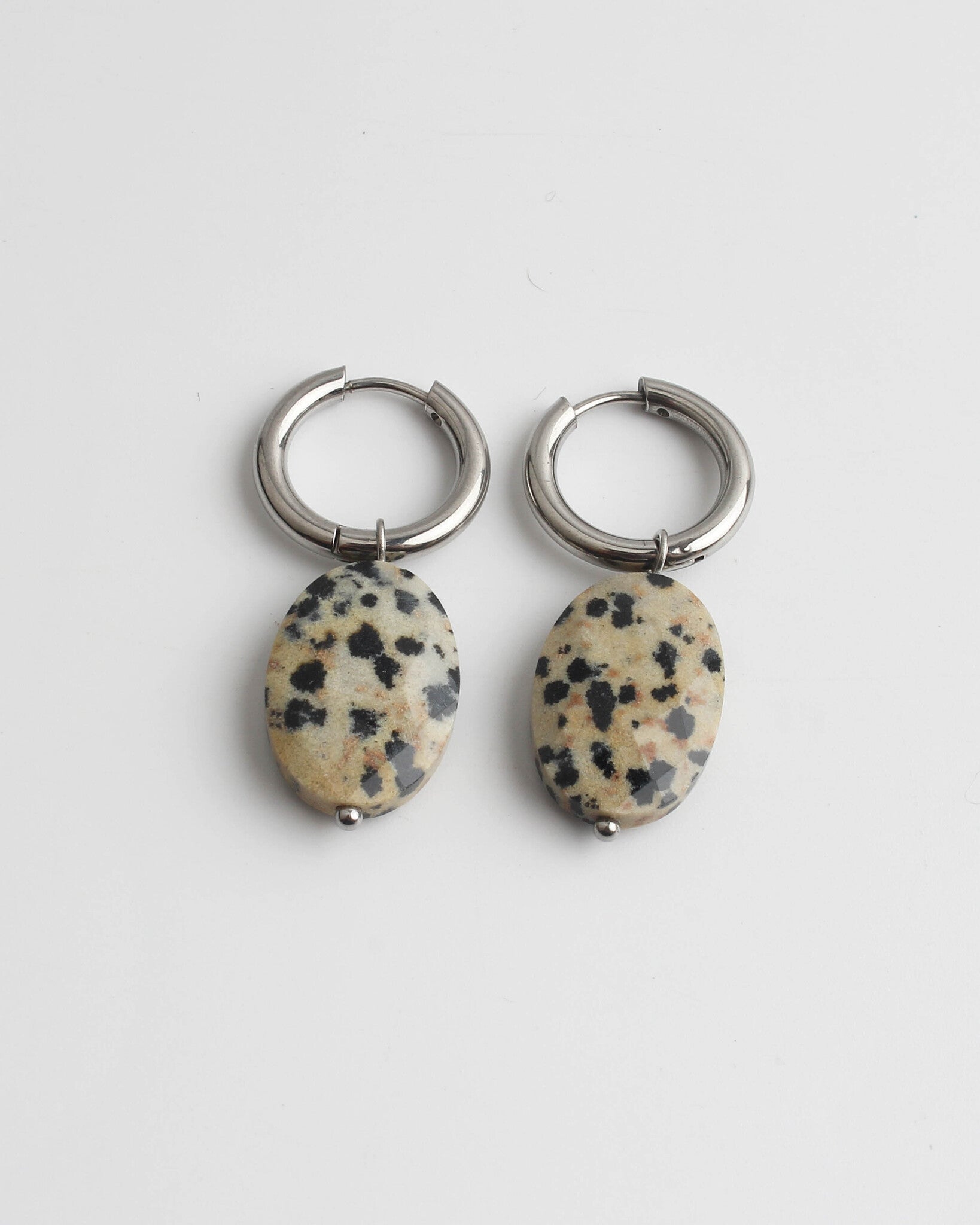 Lieze - Earrings - Natural Stone - Stainless Steel