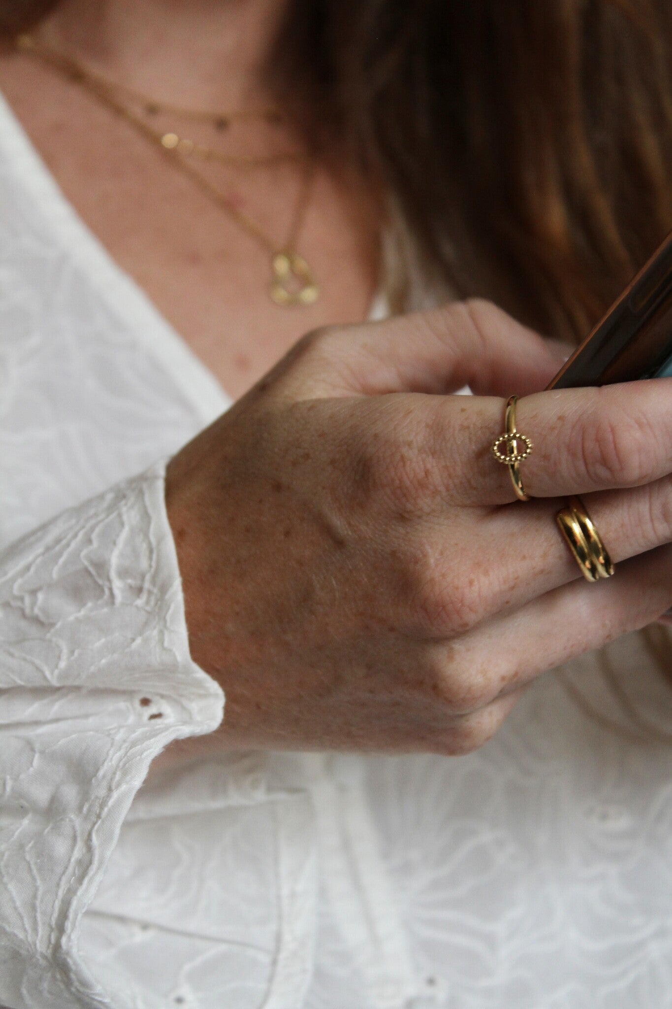 Ell - Ring - Stainless Steel - Verstelbaar