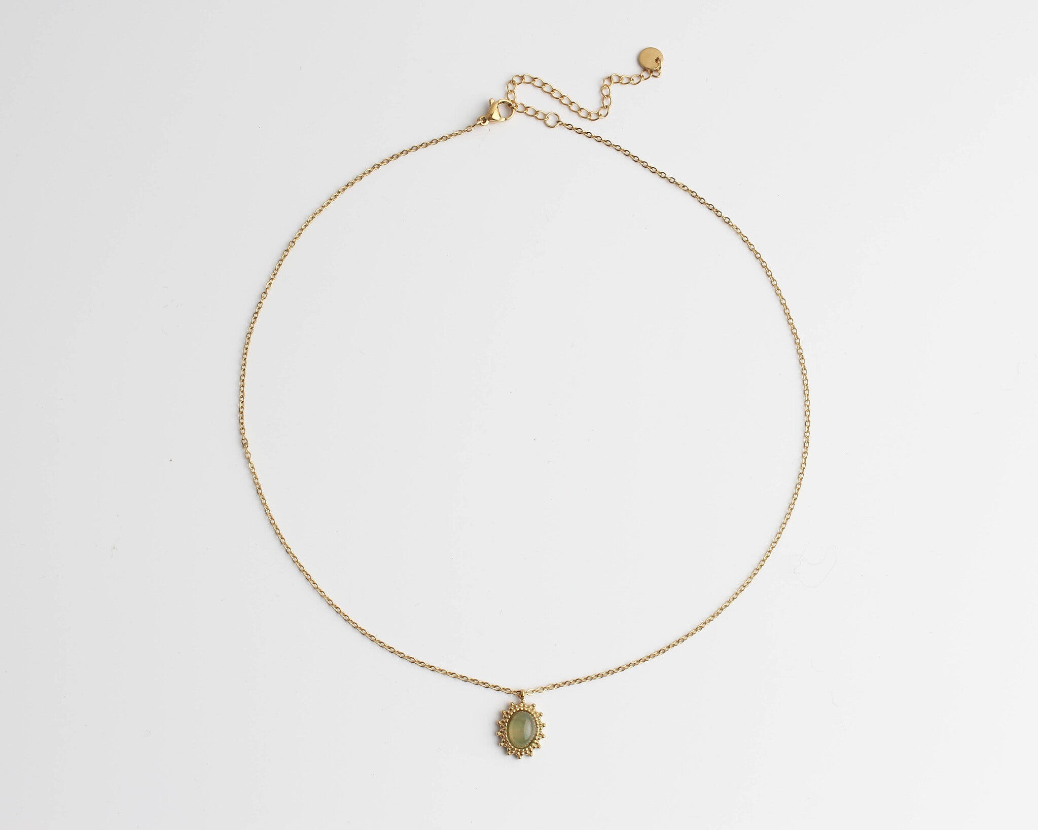 Jolie - Halskette - Naturstein - Edelstahl