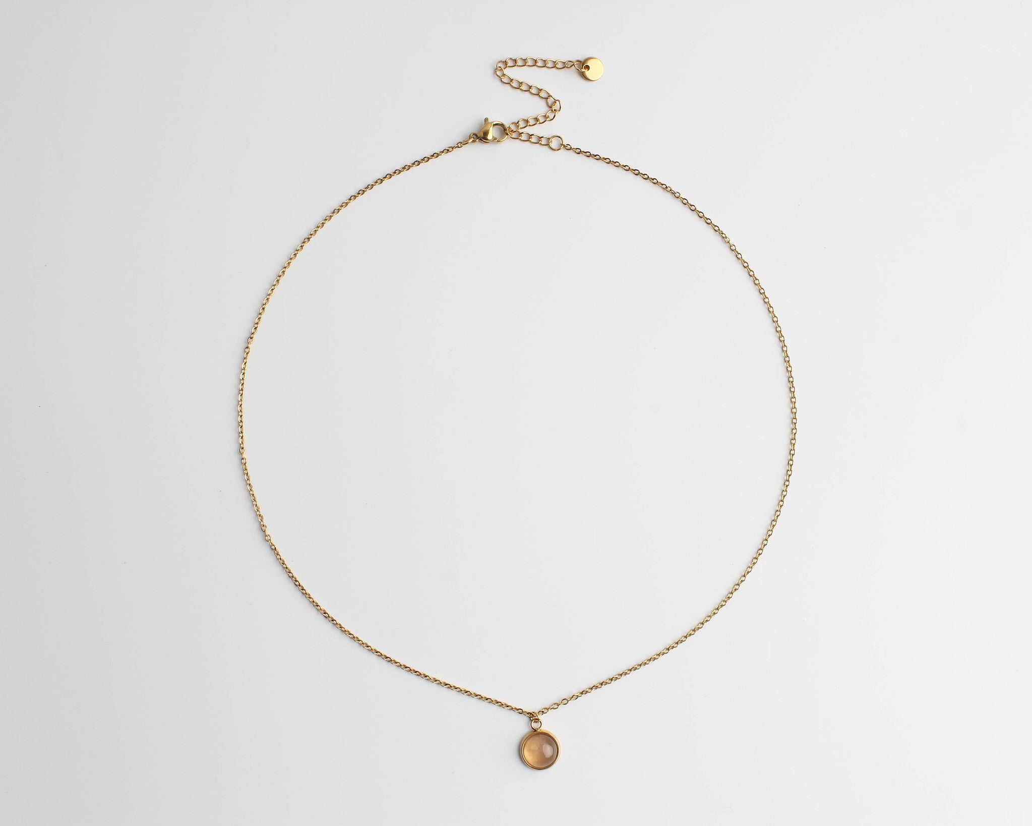 Vivien - Collier - Pierre naturelle - Acier inoxydable