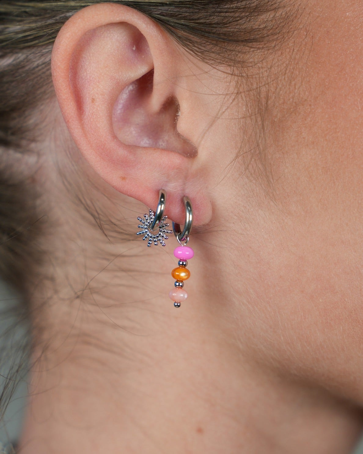 Here Comes The Sun - Ohrringe - Edelstahl