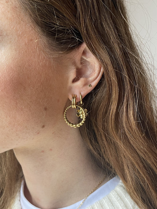 Lisette - Earrings - Stainless Steel