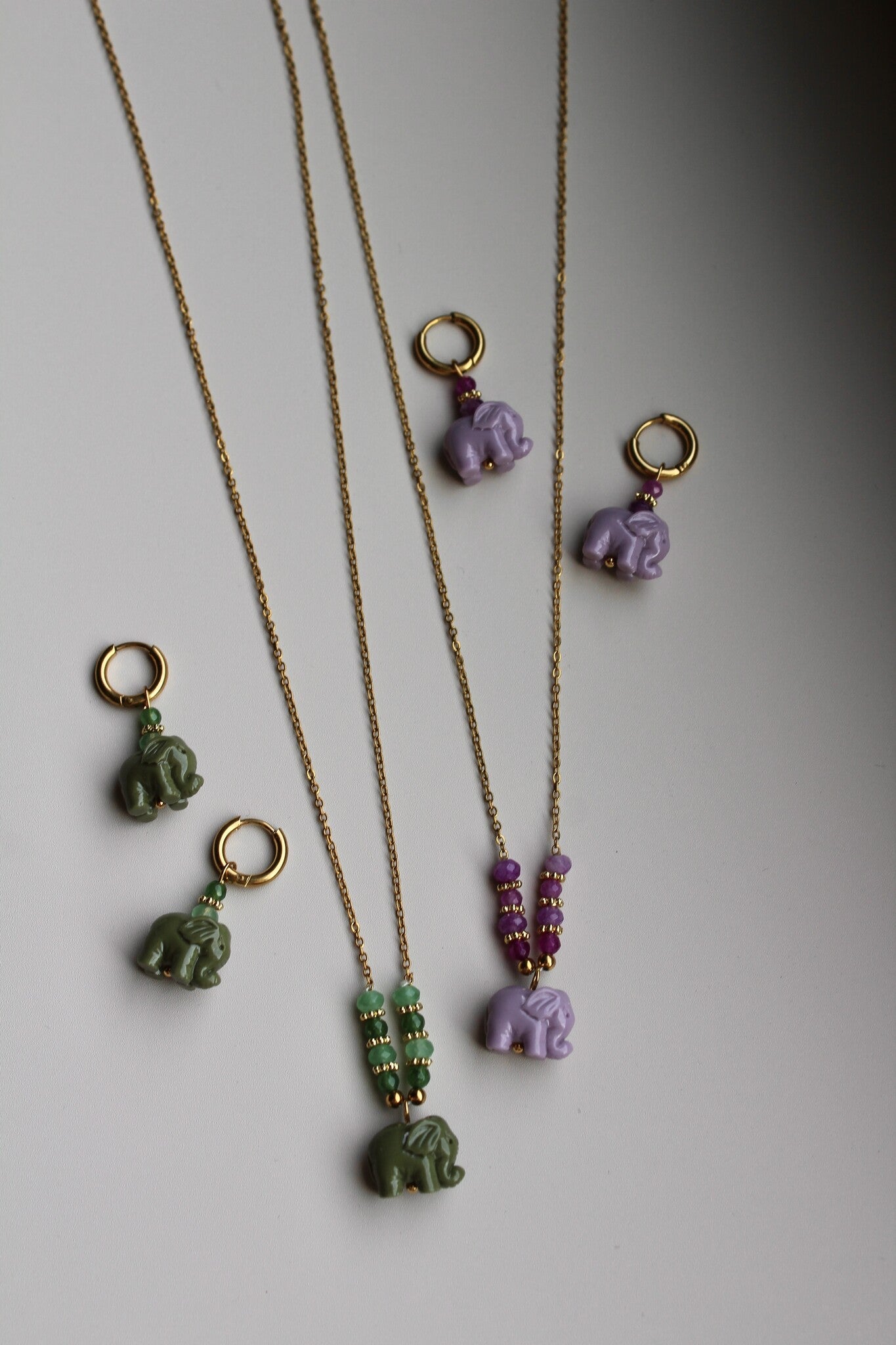 Elephant - Halskette - Edelstahl