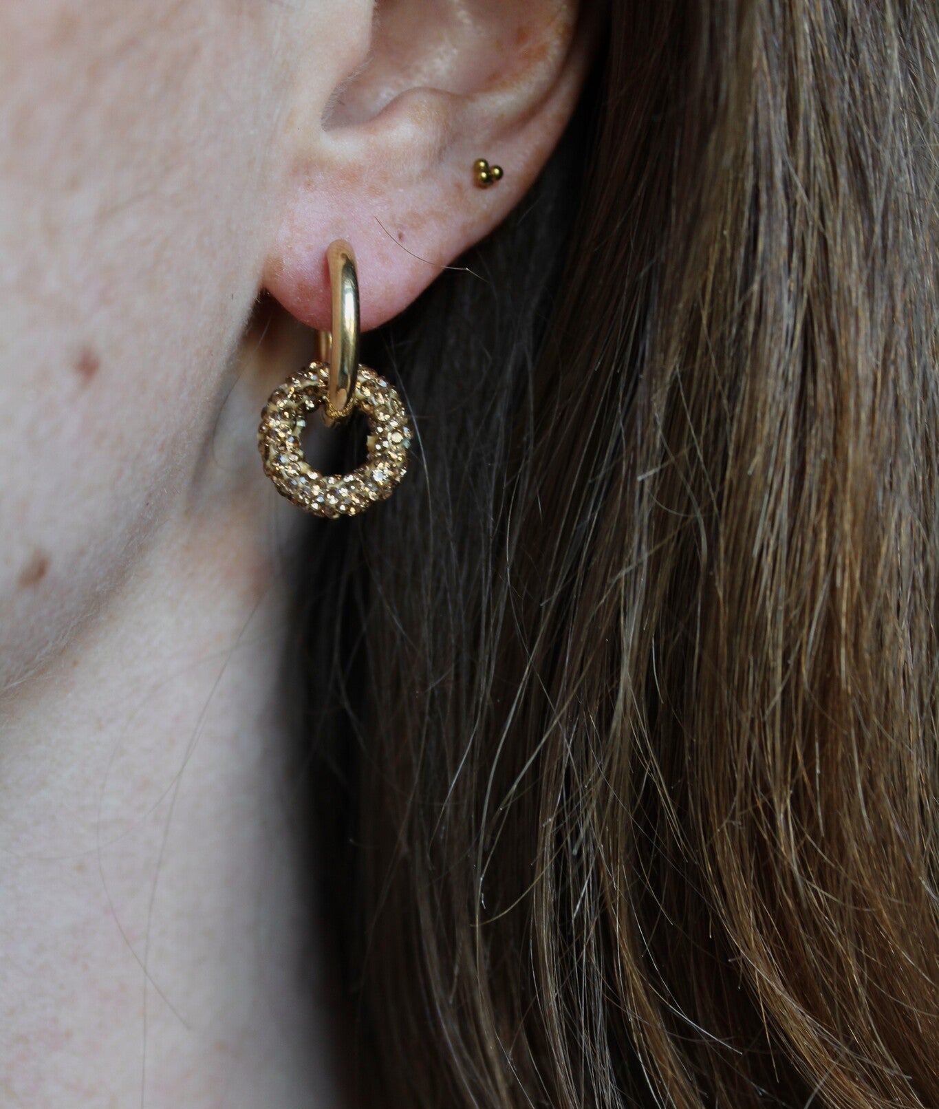 Darina - Boucles d'oreilles - Acier inoxydable