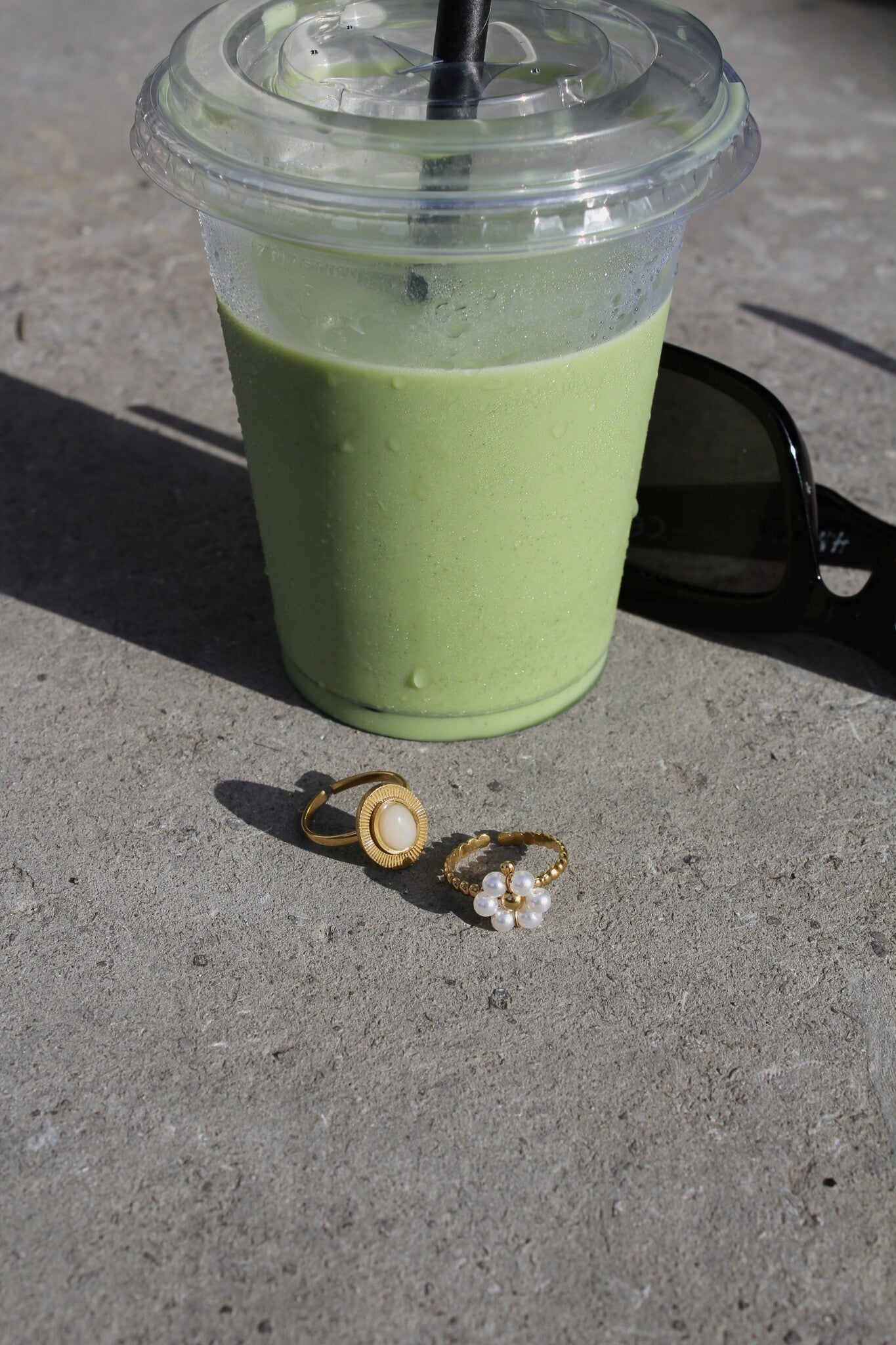 Fleurine - Ring - Edelstahl - Verstellbar