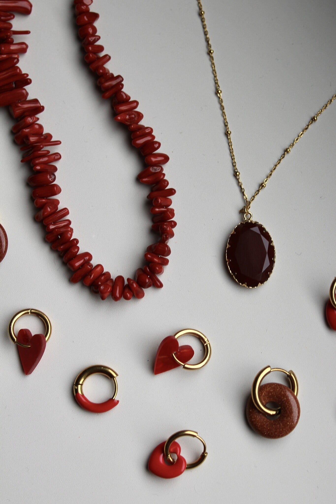 Darla - Collier - Pierre naturelle - Acier inoxydable