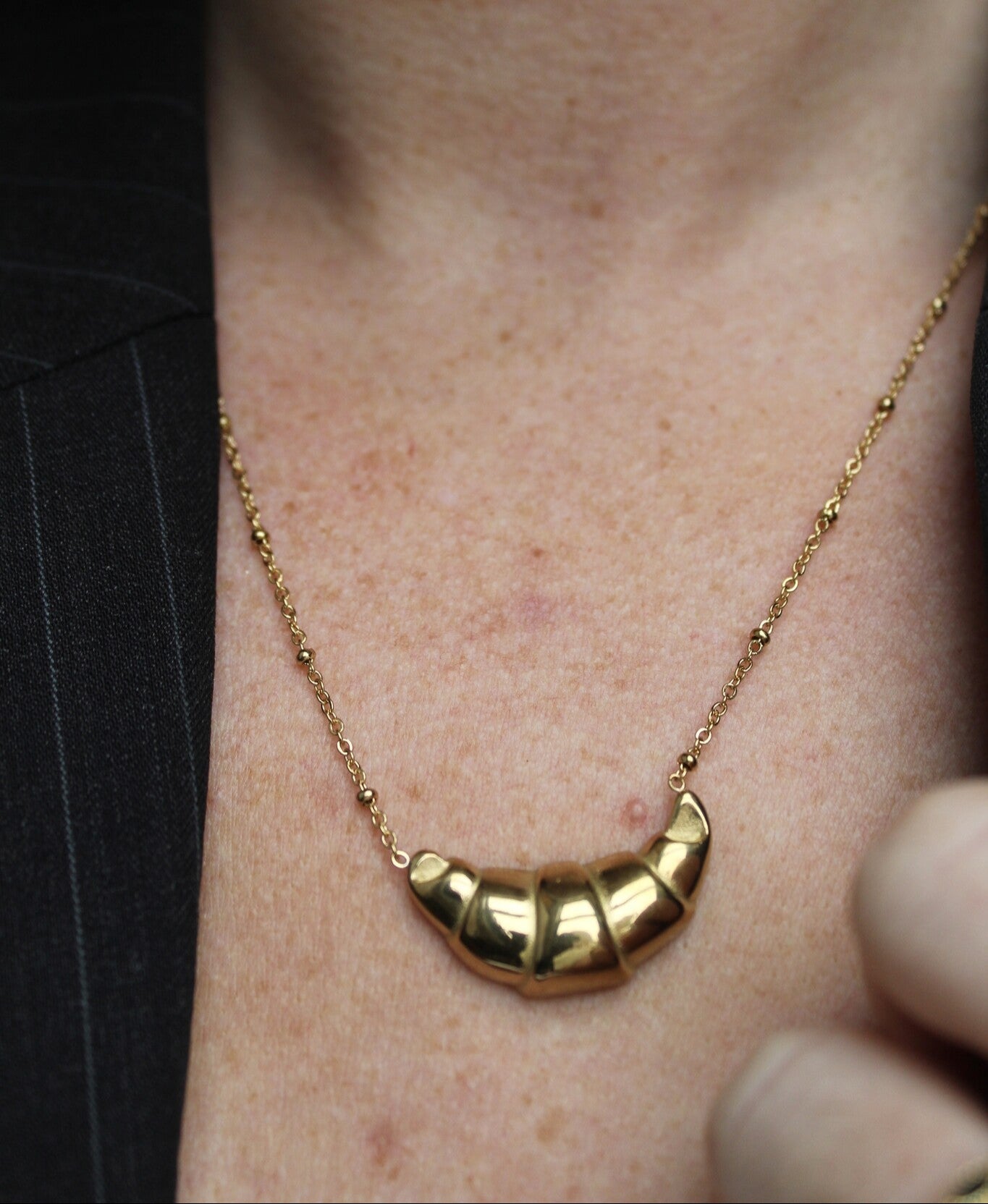 Croissant - Chain - Stainless Steel