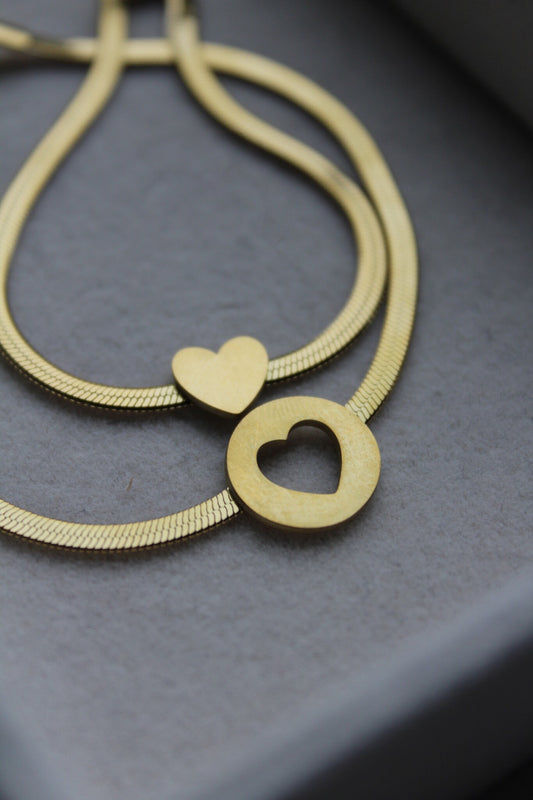 Endless Love - Bracelet - Set - Acier inoxydable