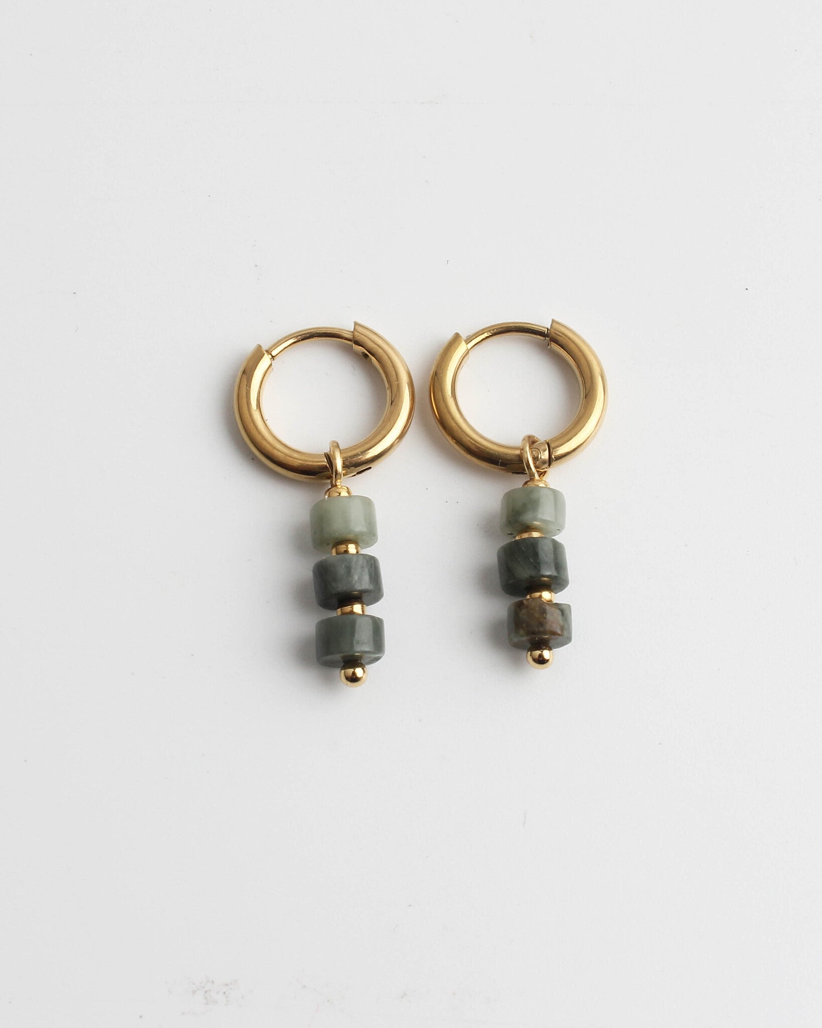 Belle - Ohrringe - Naturstein - Edelstahl