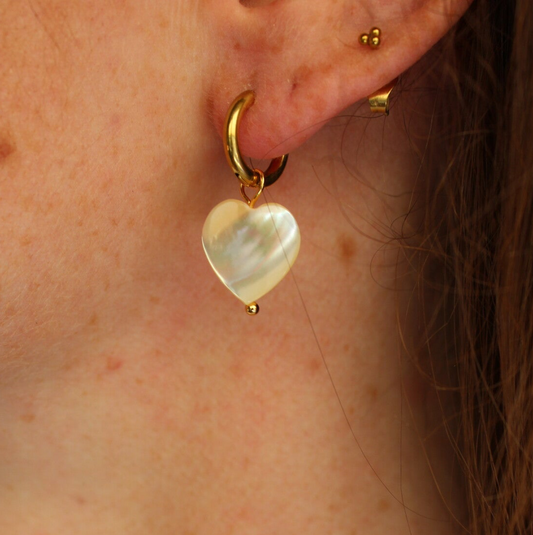 Big Heart - Ohrringe - Edelstahl