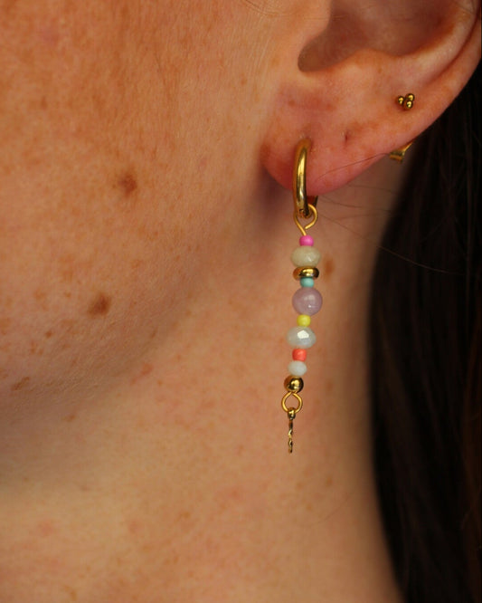 Fina - Pendientes - Acero inoxidable