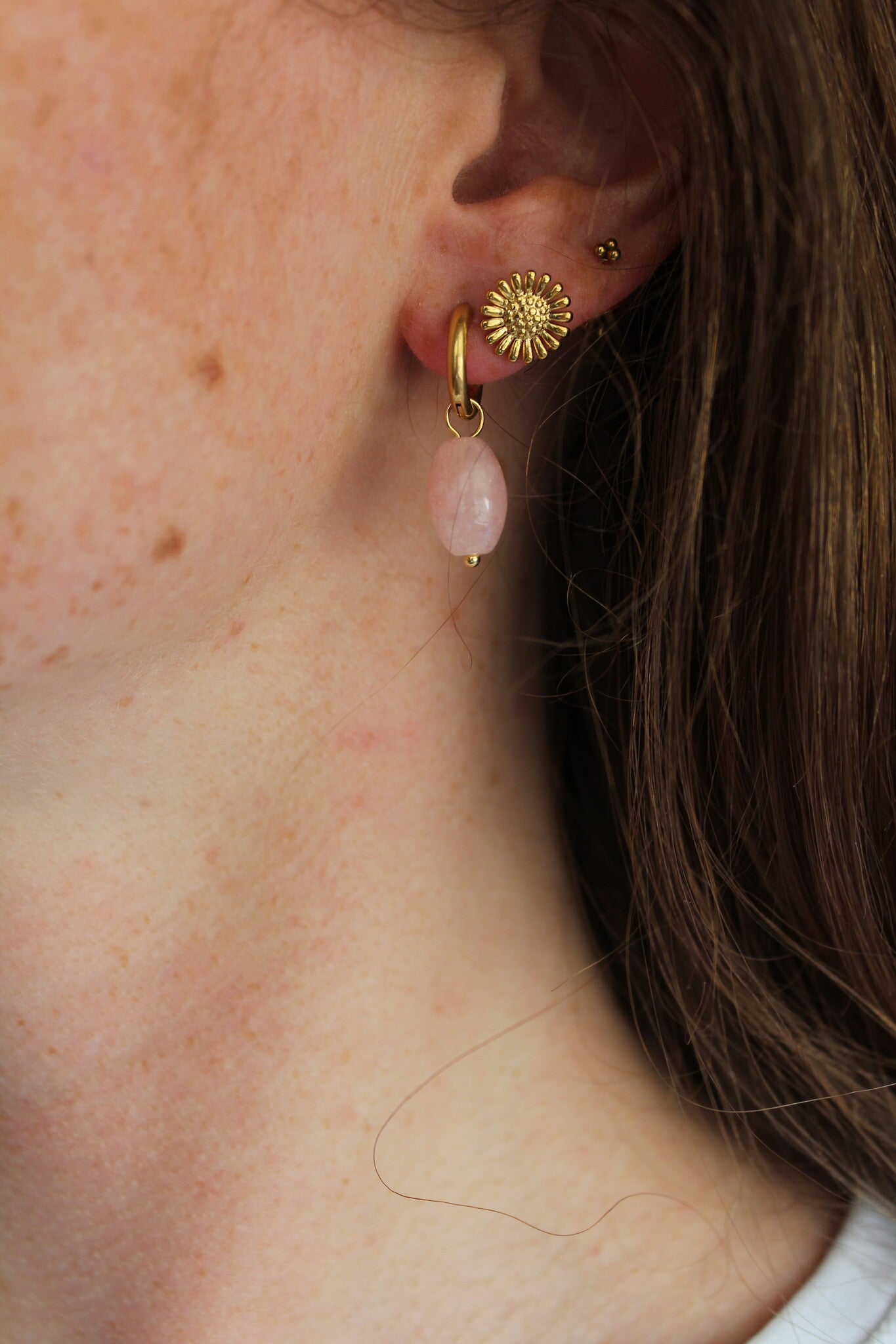 Freyde - Ohrringe - Naturstein - Edelstahl