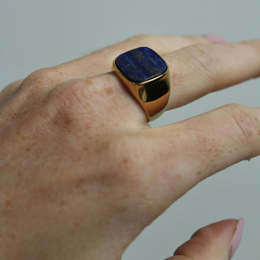 Estefania - Ring - Natural Stone - Stainless Steel