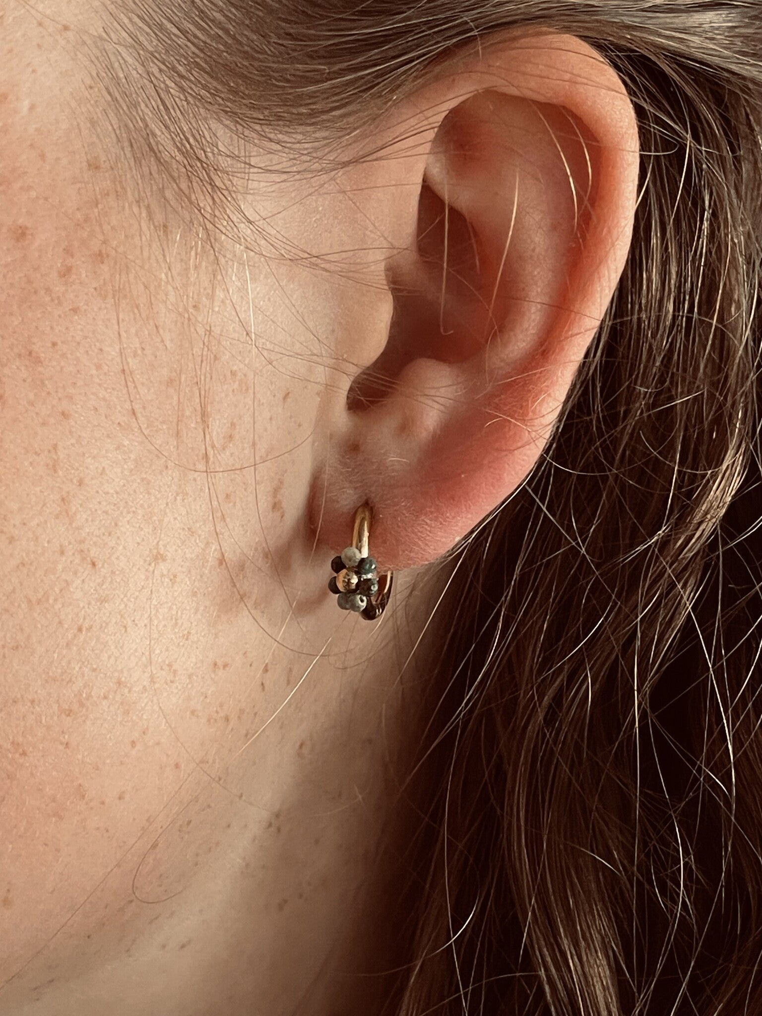 Botanique - Ohrringe - Naturstein - Edelstahl