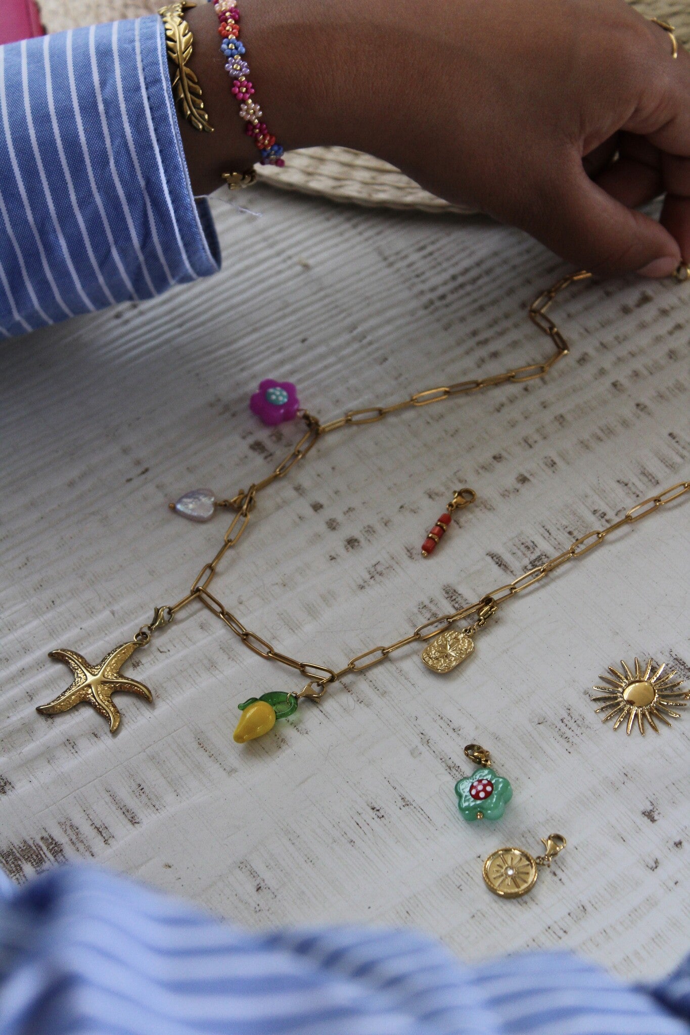 Small Chain - Collar - Diseña tu propio collar - Acero inoxidable