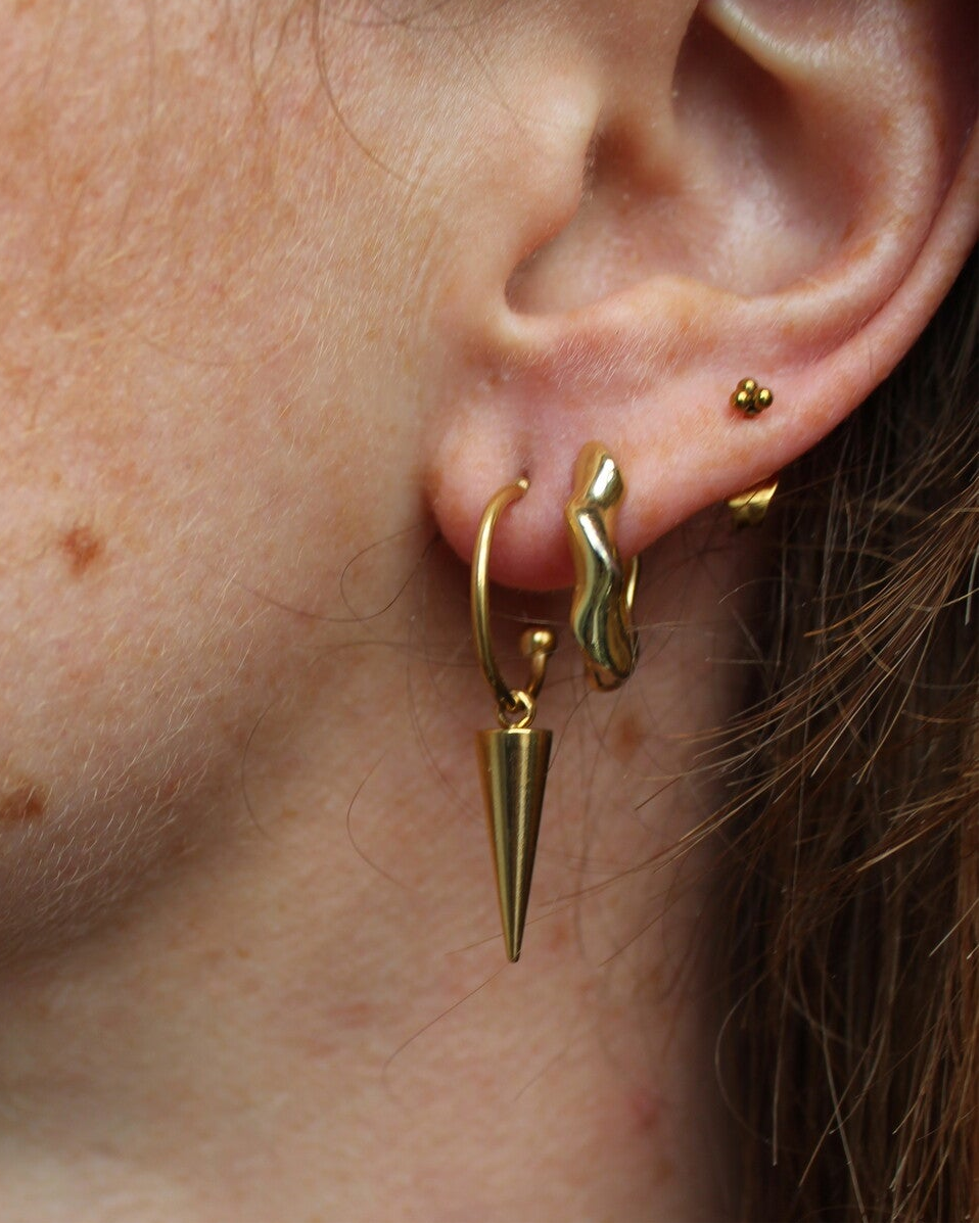 Spikey - Orecchini - Acciaio inossidabile