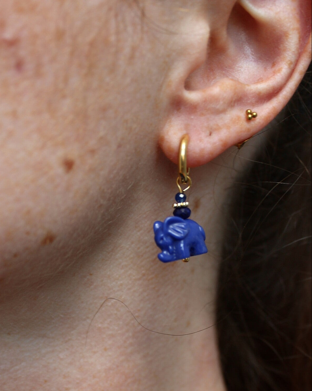 Elephant - Ohrringe - Edelstahl