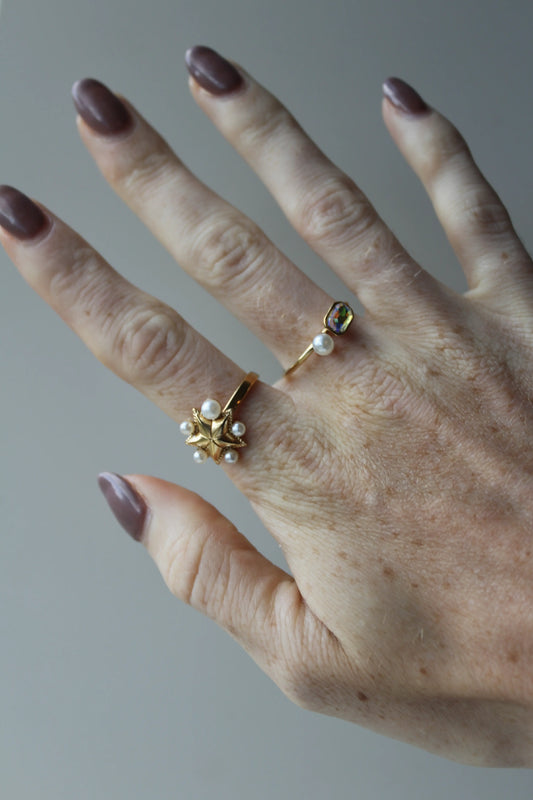 Claudette - Ring - Stainless Steel - Verstelbaar