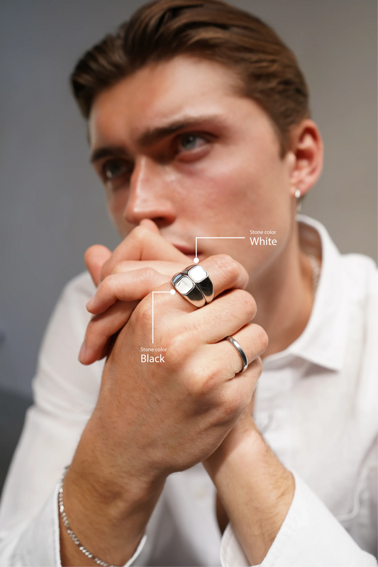 Zion - Anello - Acciaio inossidabile