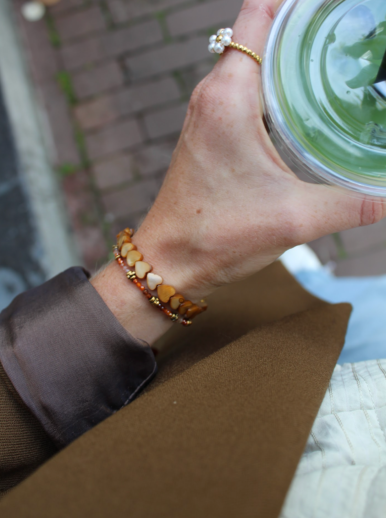 Fleurine - Ring - Edelstahl - Verstellbar