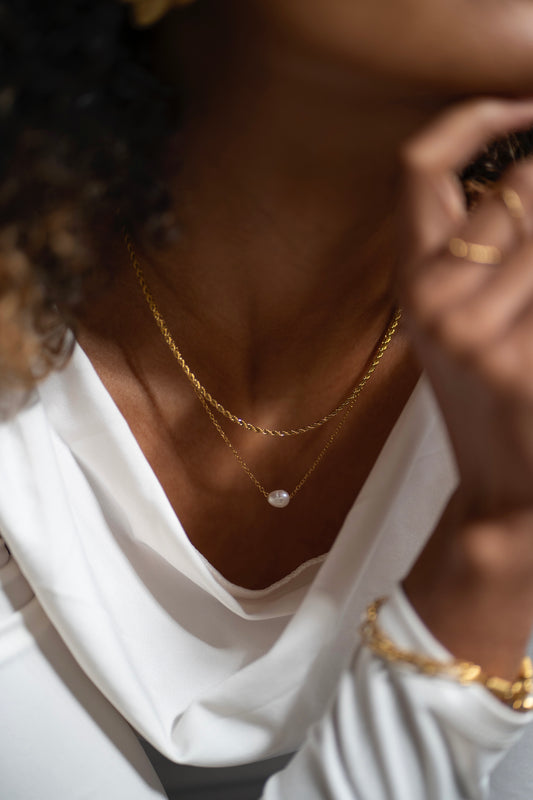 Twisted - Collar - Acero inoxidable